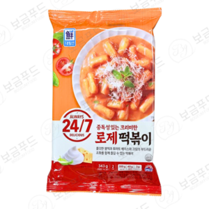 대림선 로제 떡볶이 343g x5개입, 5개