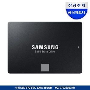 삼성전자 870 EVO SSD, 250GB, MZ-77E250B/KR