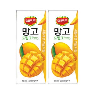 델몬트 드링크 망고, 190ml, 150개