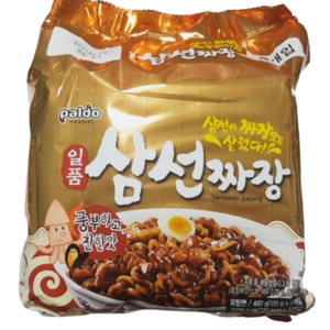 팔도일품 삼선짜장 120g, 4개