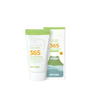 프리티스킨 더 퓨어 제주 시카 365 마일드 선크림 50ml, 1개