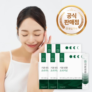 생활약속 기분전환 오리지날 4gx20포, 80g, 5개