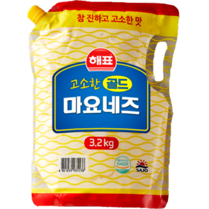 해표 마요네즈 스파우트, 3.2kg, 2개