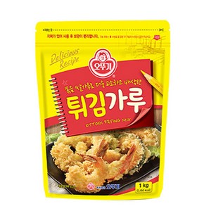 오뚜기 튀김가루, 4개, 1kg