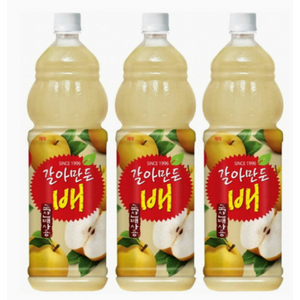 해태음료 갈아만든 배, 1.5L, 24개