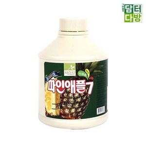 차그림 파인애플 주스 850ml 과일 농축액, 1개