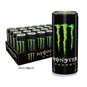 몬스터 에너지 드링크캔 일반용 355ml x (23+1)캔, 24개