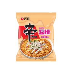 신라면 툼바 137g, 4개