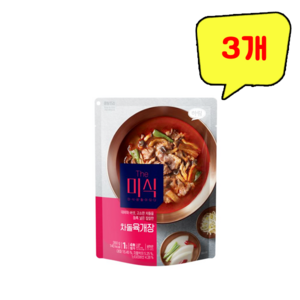 The미식 차돌육개장, 350g, 3개