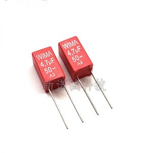 커패시터 독일 WIMA 475 50V 4.7UF 4U7 MKS2 피치 5mm 필름 오디오 커패시터 2 개 20 개, [01] 2pcs