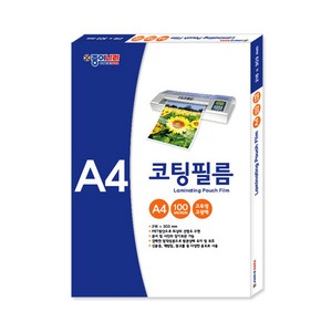 종이나라 코팅필름, A4, 500매입