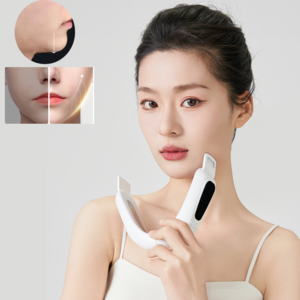 ERANSTAR V-line 무선 LED 얼굴 마사지기 [이중턱 턱살관리/윤곽 브이라인/갈바닉 얼굴 붓기], K328