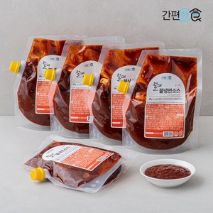 [간편한식] 절대 불냉면 매운소스 500g, 5개