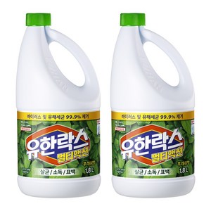 유한락스 멀티액션 후레쉬 락스, 1.8L, 4개