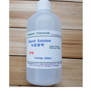오피스안 녹말용액2% Stach Solution 화)450ml 시약, 1개, 450ml
