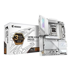 [GIGABYTE] X870E AORUS PRO ICE 제이씨현 (AMD X870E/ATX)