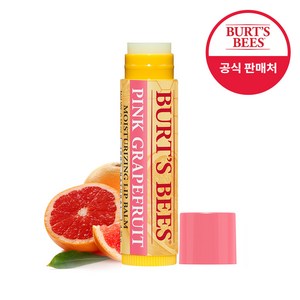 버츠비 모이스춰라이징 립밤, 핑크 그레이프 후르츠, 4.25g, 6개