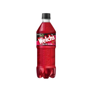 웰치스 제로 체리스트로베리, 600ml, 24개