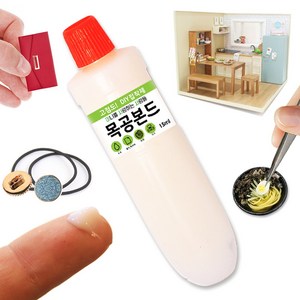 미니를사랑하는사람들 고성능 미니어처 목재 DIY 목공본드 15ml(16시까지 당일발송), 1개