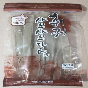 중국당면 훠궈 샤브샤브당면 500g 납작당면 넙적당면 콴펀, 1개