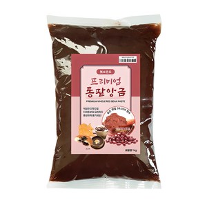 적당한 단맛 건강한 통팥앙금 1kg, 3개