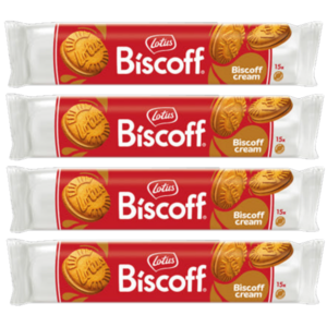 커피엔 언제나 Lotus Biscoff 로투스 샌드 비스코프크림 150g, 4개