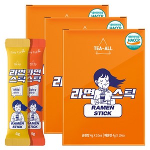 라면스틱 20p, 80g, 3개