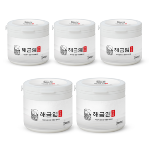 해금염 용융소금 용용 융융 융용 미네랄 소금, 5개, 500g