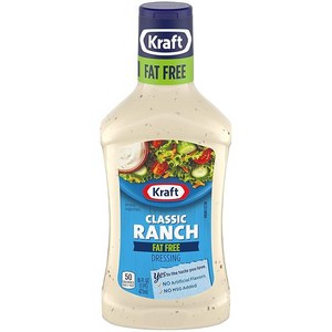 Kraft 팻 프리 클래식 랜치 드레싱, 473ml, 1개