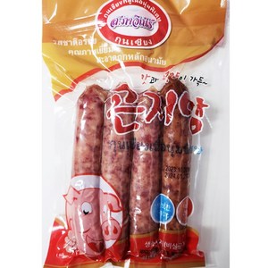 태국 소시지 곤지앙 300g 후랑크 햄 냉장 라창 생소세지 THAI SAUSAGE, 1개