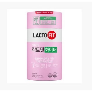 종근당건강 락토핏 생유산균 화이버 30포, 60g, 1개