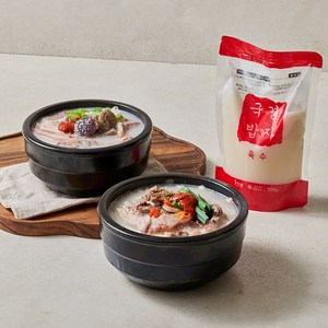 [경자네식구들] 정성 가득한 한끼 순대국밥 700g 2개 + 돼지국밥 680g 2개 1세트