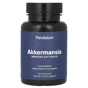 Pendulum 아커만시아 뮤니시필라 Akkemansia muciniphila 1억 AFU 이눌린 함유 30캡슐, 30정, 1개