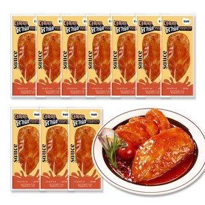 햇살닭 더촉촉한 닭가슴살 핫양념치킨맛, 10개, 100g