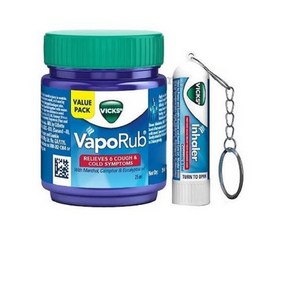 Vicks Combo Pack of Vapoub (25ml) & Inhale (0.5ml), 1개, 25ml