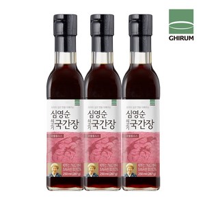 심영순 쇠고기국간장 3개 묶음, 250ml