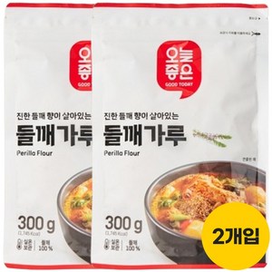 오늘좋은 들깨가루 기획 300g, 2개