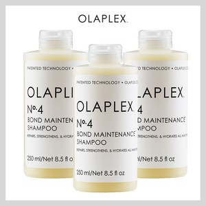 [OLAPLEX] 올라플렉스 No. 4 본드 메인터넌스 샴푸, 250ml × 3개, 250ml, 3개