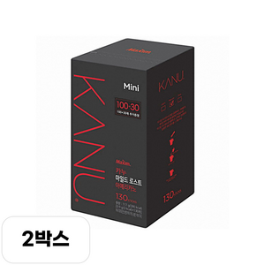 카누 콜롬비아 블렌드 마일드 로스트 아메리카노 원두커피믹스, 900mg, 130개입, 2개