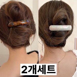 미다미 [2P세트] 텐더 롱 라운드 셀룰로오스 자동핀