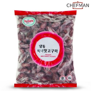 팜피아 냉동 미니 맛고구마 2kg, 1개