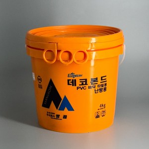 친환경인증 데코타일본드 2kg 4kg 10kg 난방용 온돌용 바닥재 접착제 바닥시공 금정 데코본드, 1개