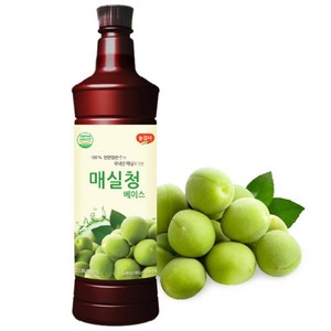 광야식품 매실청 베이스 970mlx2개, 970ml, 2개