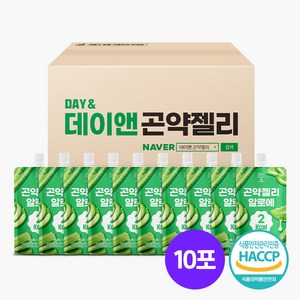 참앤들황토농원 데이앤 곤약젤리 알로에 150g, 10개