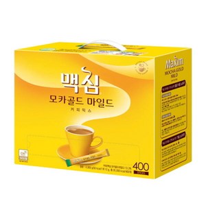 동서식품 맥심 모카골드 마일드 커피믹스 스틱 400개입, 12g, 1개