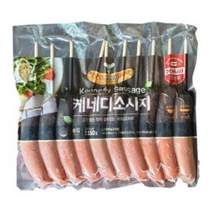 케네디소시지135g*10개입 휴게소소세지 꼬치소세지 케이크소세지, 1350g, 1개