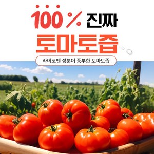 100% 진짜 토마토즙, 30개, 110ml