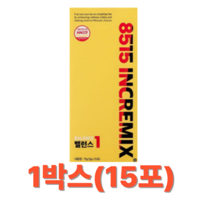 [8515 INCREMIX]변우석PICK! 유산균 대사 밸런스원1(15포) 3BOX, 1개, 15회분