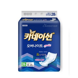 카네이션 속기저귀 오버나이트 140매 (28매x5팩), 28개입, 5개