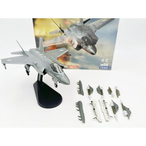 1/72 Acale 이스라엘 F35 전투기 비행기 수집용 다이캐스트 합금 모형 장난감, [01] F35A, 1개